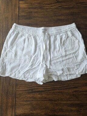 O'Neill White Women's Drawstring Shorts